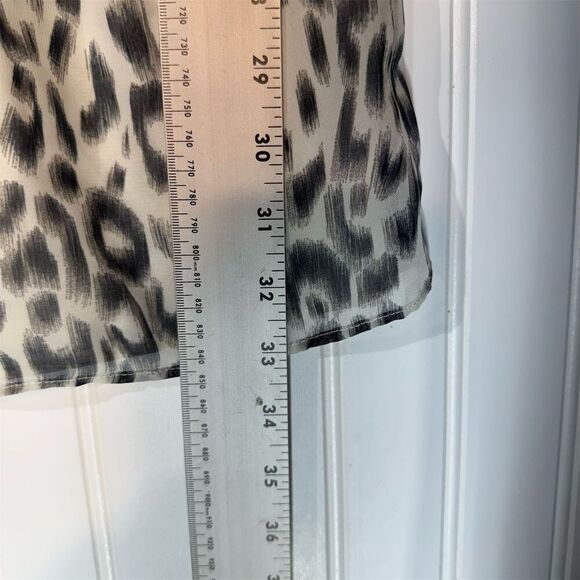 Y2K Superdown Leopard Print Ruffle Mini Dress M – Revolve Clubwear Sexy - Picture 5 of 7